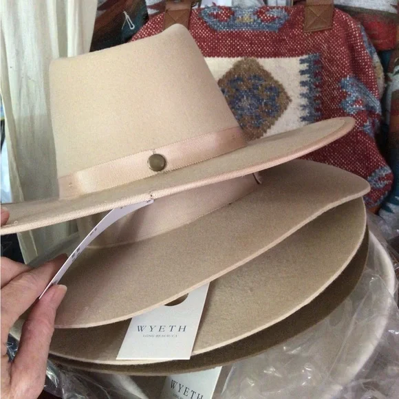 NEW! Wyeth boho style wool rancher hat - bibarnabloc.cat display picture 2